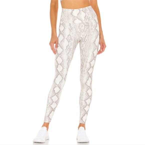 Beach Riot Ayala Snakeskin Leggings Size S